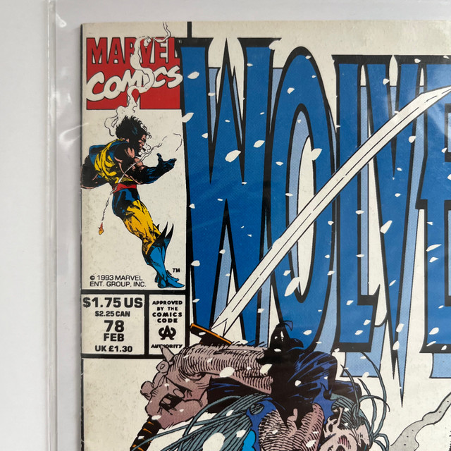 1994 Wolverine #78 comic in Comics & Graphic Novels in Markham / York Region - Image 2