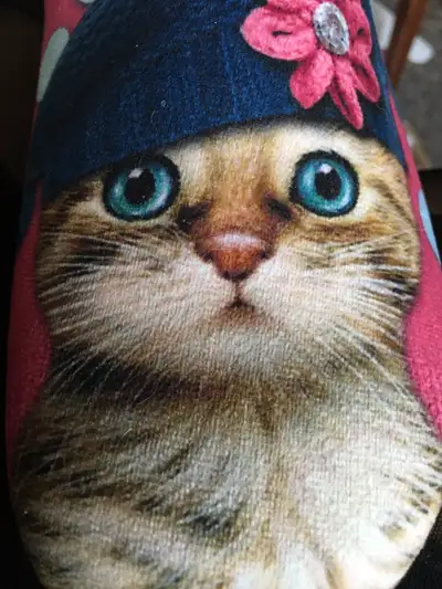 Cat In The Hat Slippers -Woman's  Size 9.5, View more