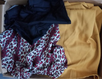 Box of Cloth abd Fabric $ 50