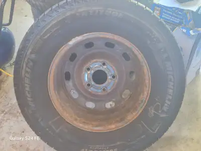 I have (7) tires with rims all the same size 265/70 R17 Michhelins Latitude X-ice I can't post pictu...