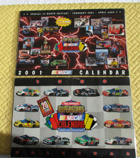 2  Vintage Annual Superstars of Nascar Motorsports Calendars