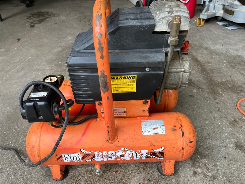 Biscout Air Compressor For Sale Power Tools Peterborough Kijiji