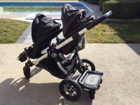BABY JOGGER- CITY SELECT 2- STROLLER WITH 2 SEATS & GLIDER BOARD