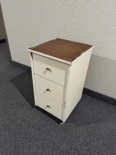 Three Drawer Nightstand, View more