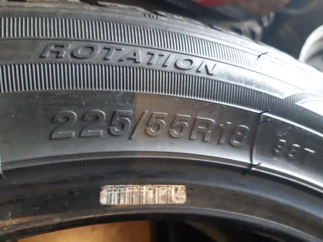 (4) 225-55-18 Sailun Ice Blazer WSTI snow tires "LIKE NEW" in Tires & Rims in London - Image 4