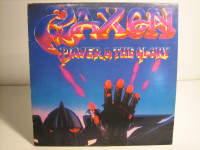 SAXON - POWER AND THE GLORY  LP VINYL RECORD ALBUM