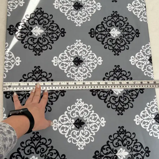 Mainstays Grey Damask Microfiber Body Pillow Case Cover 20x48 in in Bedding in Winnipeg - Image 6