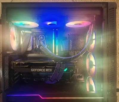 RTX 3070 + Intel core i7 10700k Gaming PC, View more