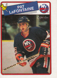 1988-89 OPC # 123 PAT LAFONTAINE