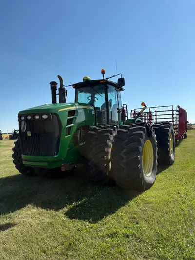 John Deere 9630 Tractor 9630 530hp 18 speed power shift (5) SCV High flow 78gpm hyd Wheel weights an...