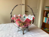 Vintage (late 1800) Victorian Bridal Basket