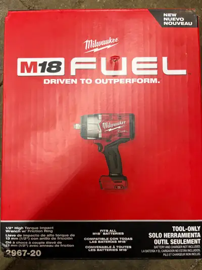 Milwaukee M18 Fuel 1/2” impact , View more