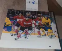 Rick Nash signed 8x10 picture Blue Jackets Rangers Canada Hockey