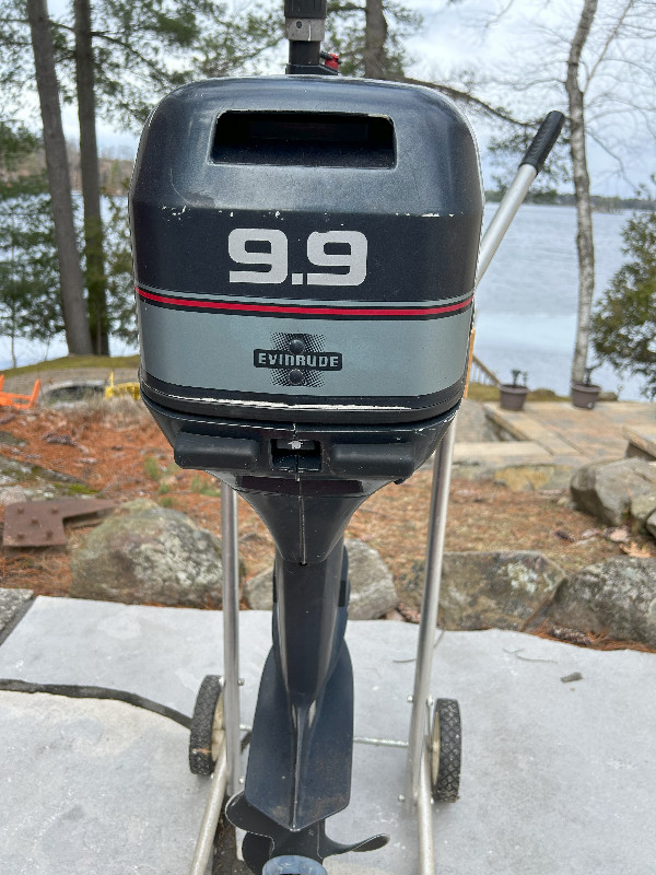 Evinrude 9.9hp outboard in Powerboats & Motorboats in Ottawa - Image 2