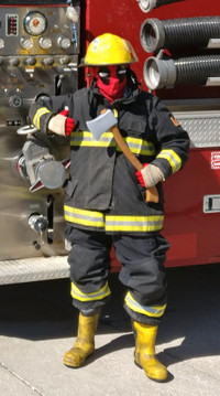 Firefighter bunker gear