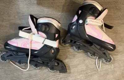 Schwinn ABEC 1 Junior Rec Fitness Skates Pink Adjustable, View more