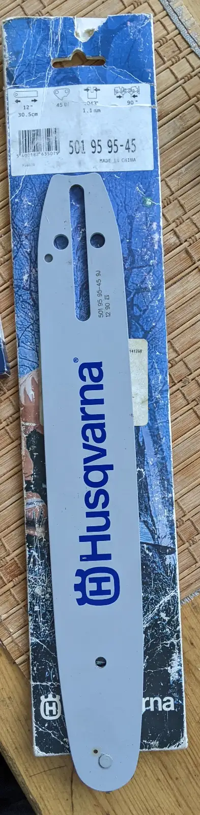 Husqvarna 12" bar for battery chainsaw NEW, View more