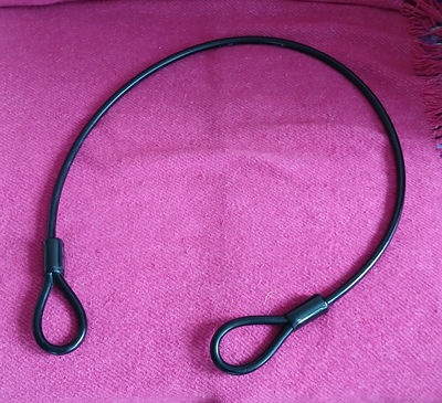 Secure bicycle cable lock, View more