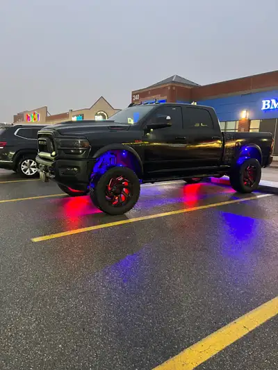 Customized Power Wagon up 4 sale. Aftermarket hood,borla exhaust,leveling kit,fuel 37” wheels,underb...