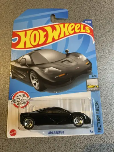 Hot wheels McLaren F1 black Color , View more