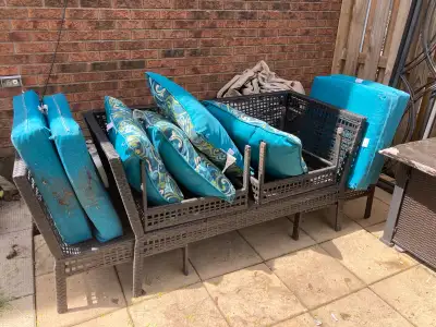Outside patio set, View more