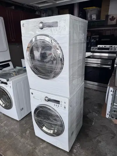GE Condo Washer Dryer Set With 1 Year Warranty , View more