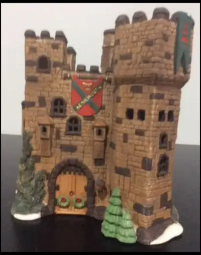 Vintages Department 56 Christmas Village Collectibles Kenilworth Castle #59161 Dickens Collectibles...