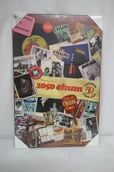 PARKER PICKERS - Still wrapped. 27 x 18. Oh the memories from back in the day! 1050 CHUM is an iconi...