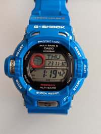 New Blue G-Shock GW-9200 Riseman Watch