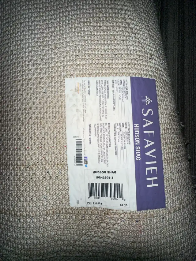 Safavieh Hudson Shag Rug in Rugs, Carpets & Runners in Oshawa / Durham Region - Image 5