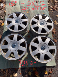 Various size winter and all seasons tires and rims