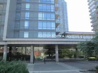 Downtown one bedroom condo with city and lakeview