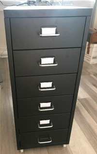 Metal Drawer Cabinet (Ikea HELMER)