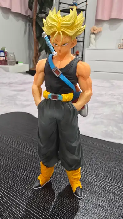 Dragon Ball Super Saiyan Future Trunks Black Coat Figure, View more