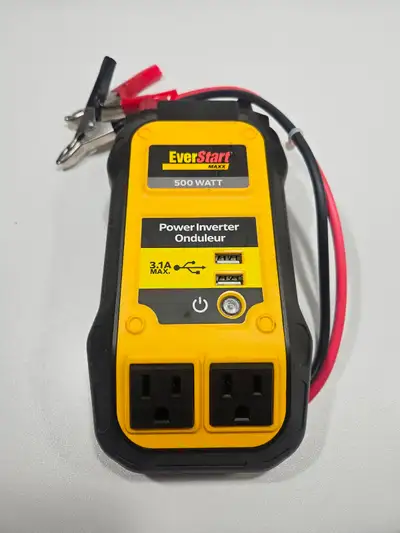 Everstart 500 watt power inverter, View more