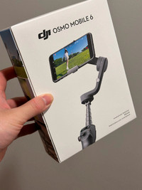 New DJI Osmo Mobile 6, comes with package and receipt