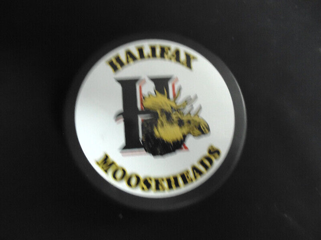 Halifax Mooseheads Game Puck QMJHL in Arts & Collectibles in Moncton