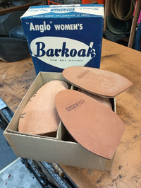 Leather soles for woman