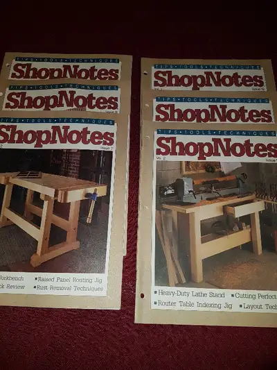 ShopNotes -TIPS - TOOLS - TECHNIQUES, View more