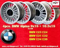 Alpina 9x18 10.5x18 BMW E34 E24 E23 E32 E31 E38 wheels