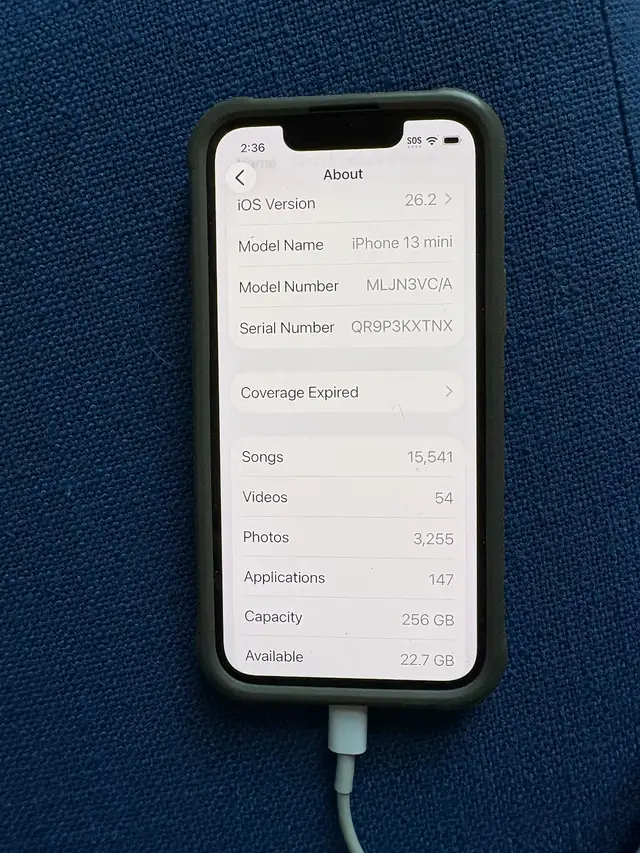 iPhone 13 mini – 256 Go – Excellente condition64959983185153120