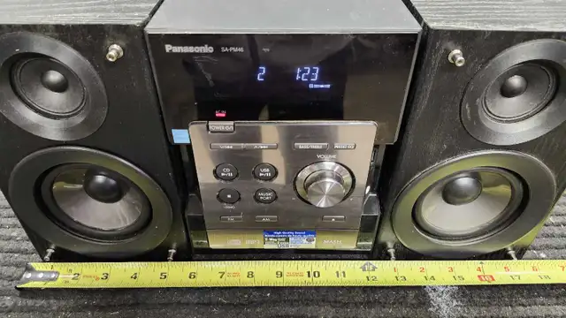 Panasonic SA-PM46 mini CD/Stereo in Stereo Systems & Home Theatre in Red Deer - Image 3