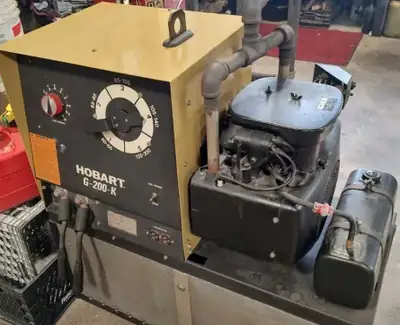 Hobart 225 ACDC WELDER/GENERATOR Have Miller wire feeder can be added for $850