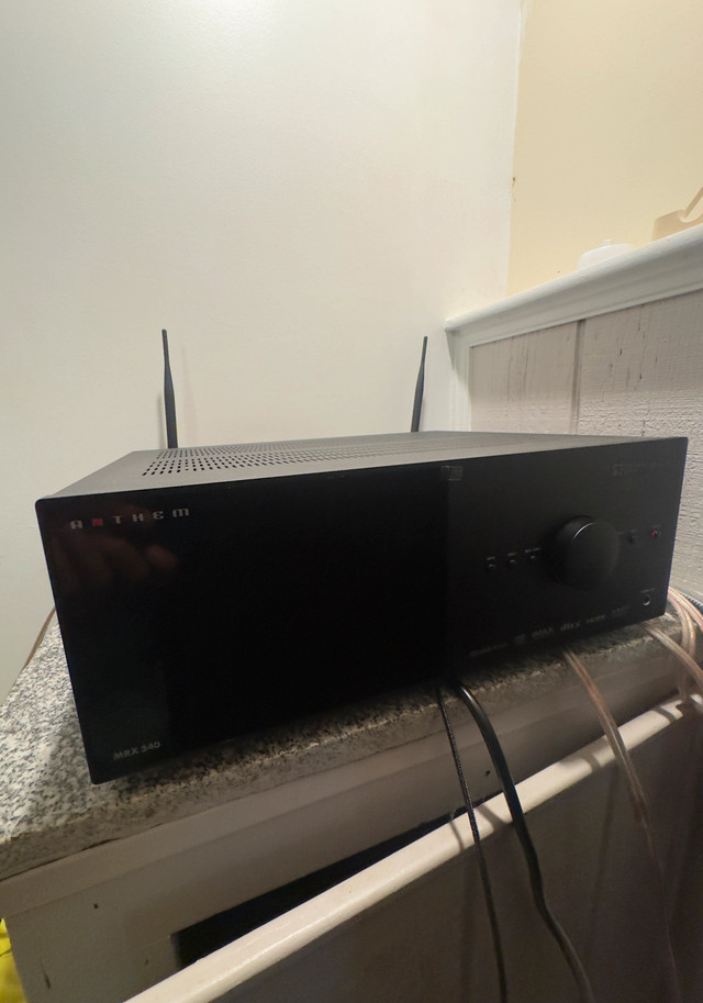 Anthem MRX 540 8K 7.2 Channel Pre-Amplifier in Stereo Systems & Home Theatre in St. Catharines
