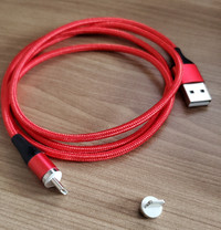 Magnetic USB Cable - USB C and iPhone