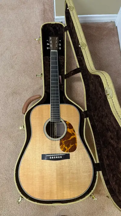 FS/FT Huss and Dalton TD-R Pilgrim Rosewood Dreadnaught Acoustic, View more