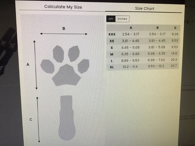 Dog booties waterproof slip proof size medium in Accessories in Calgary - Image 3