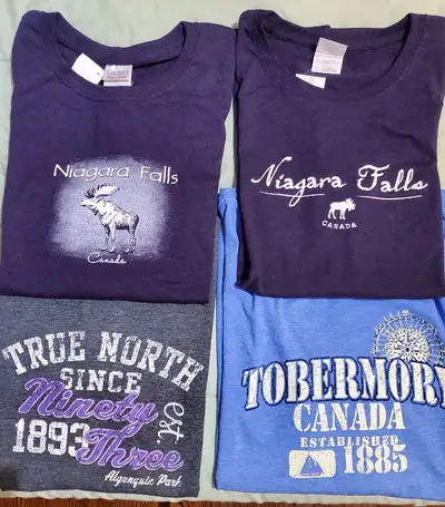 TEE SHIRTS Ontario Themed Ladies Medium Lot#208, View more