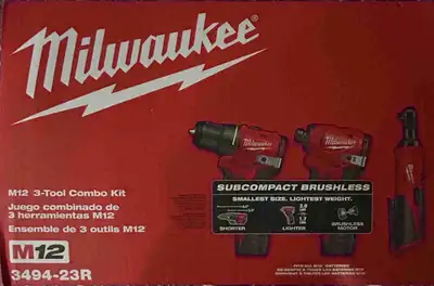 New Milwaukee Cordless Kit, View more