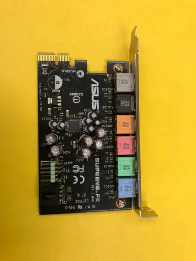 ASUS Striker Extreme Supreme FX audio card, View more